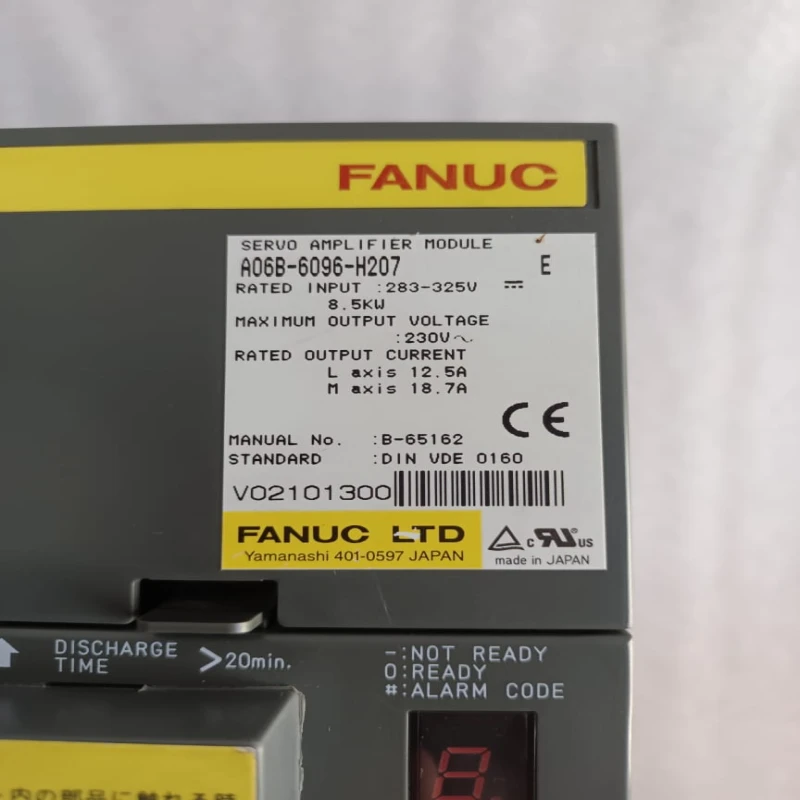 FANUC A06B-6096-H207 Servo Amplifier Module | Alpha Series CNC Servo Drive thumbnail 5